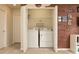 Convenient laundry closet with washer and dryer at 7530 Oak Spring Ln, Davenport, FL 33837