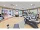 Well-equipped fitness center featuring treadmills, stationary bikes, and weight equipment at 7783 Westland Dr, Kissimmee, FL 34747