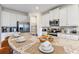 Island kitchen with granite countertops and breakfast bar seating at 7783 Westland Dr, Kissimmee, FL 34747