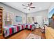 Spacious bedroom with two twin beds and plenty of natural light at 810 E Central Blvd, Orlando, FL 32801