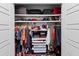 Large walk-in closet with ample shelving and hanging space at 810 E Central Blvd, Orlando, FL 32801