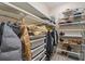 Large walk-in closet with shelving and hanging space at 810 E Central Blvd, Orlando, FL 32801