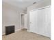 Bedroom with double door closet and neutral decor at 841 Teton St, Haines City, FL 33844