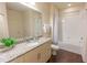 Bathroom with granite vanity and bathtub at 8923 Shine Dr, Kissimmee, FL 34747