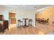 Breakfast nook with view into kitchen and dining room at 1107 Pheasant Cir, Winter Springs, FL 32708