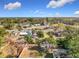 Aerial view of house and neighborhood at 1119 Pine Ave, Tavares, FL 32778