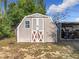 Large storage shed in backyard at 1119 Pine Ave, Tavares, FL 32778