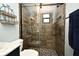 Modern bathroom with a large walk-in shower at 127 Kaywood Dr, Sanford, FL 32771