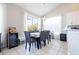 Bright dining room with a table and six chairs at 13214 Meergate Cir, Orlando, FL 32837