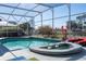 Inviting pool and spa with a tranquil setting at 13214 Meergate Cir, Orlando, FL 32837