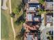 Luxury home with Spanish tile roof, aerial view at 1812 Turnberry Ter, Orlando, FL 32804