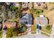 Aerial view of the property from above at 2006 Key Lime St, Ocoee, FL 34761