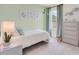 Light and airy bedroom with a twin bed and plenty of closet space at 316 Pelham Park Dr, Deland, FL 32720