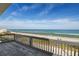 Stunning ocean view from a private deck at 6110 S Atlantic Ave, New Smyrna Beach, FL 32169