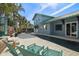 Inviting pool and patio area, perfect for outdoor entertaining and relaxation at 6110 S Atlantic Ave, New Smyrna Beach, FL 32169