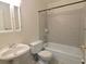 Clean bathroom featuring a shower/tub combo at 90 Moree Loop # 16, Winter Springs, FL 32708