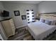 Comfortable bedroom with a queen-size bed at 1230 Las Fuentes Dr, Kissimmee, FL 34746