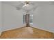 Bedroom with hardwood floors and large windows at 1719 Finley Ave, Apopka, FL 32703