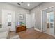 Bright bedroom with hardwood floors and access to bath at 176 Nandina Ter, Winter Springs, FL 32708