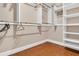 Well-organized closet with hanging rods and shelves at 217 Pleasant Valley Dr, Daytona Beach, FL 32114