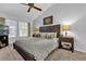 Large main bedroom with ample natural light and a walk-in closet at 2201 Coach House Blvd # 1, Orlando, FL 32812