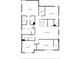 Second floor plan with bedrooms and bathrooms at 3138 Dark Sky Dr, Harmony, FL 34773