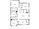 Detailed floor plan showcasing a spacious layout with multiple bedrooms, bathrooms, and a large Gathering room at 3138 Dark Sky Dr, Harmony, FL 34773