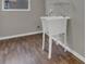 Laundry room with utility sink and vinyl flooring at 370 Aldershot Ct, Kissimmee, FL 34758