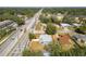 Aerial view of home and neighborhood, next to a main road at 4400 Southmore Dr, Orlando, FL 32812