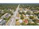 Wide aerial view of the home and surrounding area at 4400 Southmore Dr, Orlando, FL 32812