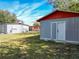 Large backyard with shed and small building at 4400 Southmore Dr, Orlando, FL 32812