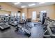 Community fitness center with various cardio and weight equipment at 4560 Yellowgold E Rd # 108, Kissimmee, FL 34746