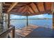 Relaxing gazebo on the dock overlooking the lake at 491 Carolyn Dr, Oviedo, FL 32765