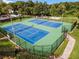 Two well-maintained tennis courts in a community setting at 505 Harvard Pl, Apopka, FL 32703