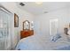 King bedroom with private bathroom access at 627 Copeland Dr, Haines City, FL 33844