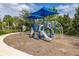 playground with slides and climbing structures at 8361 Ludington Cir, Orlando, FL 32836