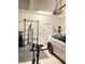 Garage with gym equipment and plenty of storage at 1100 Pavia Dr, Apopka, FL 32703