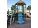 Community playground with climbing structures, slide, and stairs at 1100 Pavia Dr, Apopka, FL 32703