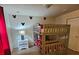 bedroom with bunk beds and Mickey Mouse wall decals at 1662 Lima Ave, Kissimmee, FL 34747