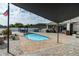 Backyard pool with patio and pergola at 1809 Hawksbill Ln, St Cloud, FL 34771