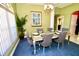 Formal dining room with large windows and seating at 1947 Quintilis Ct, Deltona, FL 32738