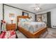 Spacious main bedroom with ample natural light, ceiling fan, and a sliding glass door to the outside at 2351 Mandarin Rd, Deland, FL 32720