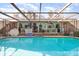 Inviting screened pool and patio offer a great outdoor living and entertaining space at 2351 Mandarin Rd, Deland, FL 32720