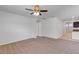 Open living room with archways leading to other rooms at 2860 Ne 42Nd Rd, Ocala, FL 34470
