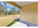 Private patio with backyard view at 2860 Ne 42Nd Rd, Ocala, FL 34470