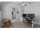 Home office with dual monitors and plenty of workspace at 636 Mosaic Blvd, Daytona Beach, FL 32124