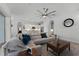 Spacious living area with large sectional sofa and a view of kitchen at 636 Mosaic Blvd, Daytona Beach, FL 32124