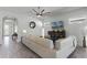 Living room with beige sectional sofa and view of entryway at 636 Mosaic Blvd, Daytona Beach, FL 32124