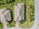 Bird's-eye view of house and surrounding landscape at 754 San Joaquin Rd, Kissimmee, FL 34759