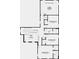 Second floor plan featuring 4 bedrooms, 2 bathrooms and a game room at 987 Ladyfish Trl, St Cloud, FL 34771
